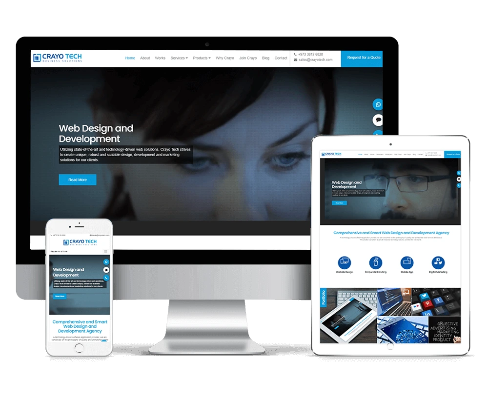 Crayo Tech website clients testimonials